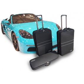 Op maat gemaakte kofferset (bagage) voor Porsche Boxster 718 voorkoffer