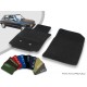 Tapis auto avant sur-mesure Talbot Samba cabriolet velours bordé