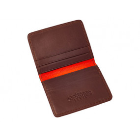 Leather card holder (for 6 cards)
