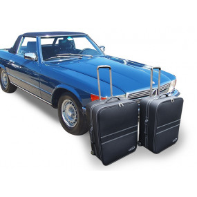 Op maat gemaakte kofferset (bagage) voor Mercedes SL (R107) 2 stuks