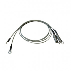 Side tension cable for convertible top Saab 900 Classic - pair