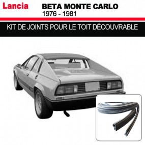 Kit de juntas de teto descapotável Lancia Beta Monte Carlo