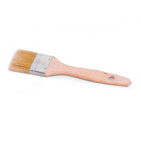 Silk brush with its natural wood handle 50mm
