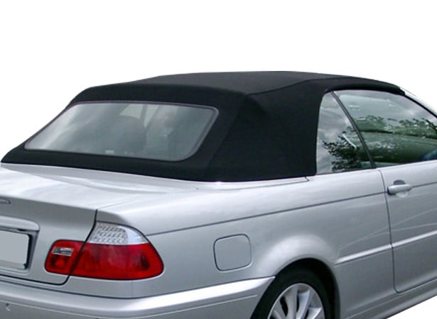 Capotes auto OEM Bmw E46 cabriolet en Alpaga Twillfast avec lunette arriere en verre avec dégivrage