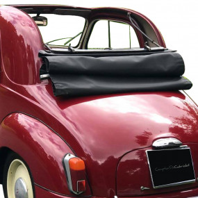 Miękki dach Fiat 500C Topolino kabriolet z winylu