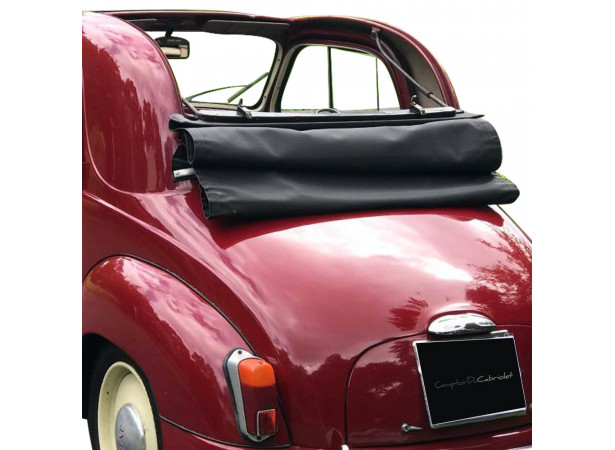 Capote per auto decappottabile Fiat 500C Topolino in vinile su tela di cotone con lunotto in PVC