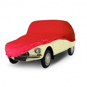 Custom-made Citroën Dyane convertible car cover in Jersey (Coverlux+) - garage use