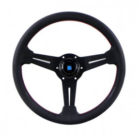 Perforated leather steering wheel Fiat Punto (1994-2001) - Nardi Classic Line