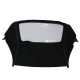 BMW Baur E21 convertible soft top in Twillfast Alpaca with PVC rear window