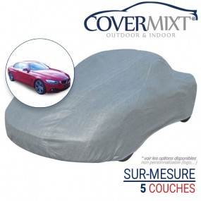 Tailor-made outdoor & indoor car cover for BMW Série 4 - F33 (2013+) - COVERMIXT® with M Pack