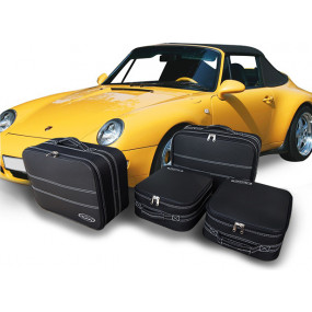 Bagagli (valigie) su misura Porsche 993 (1994-1999) - Sedili posteriori