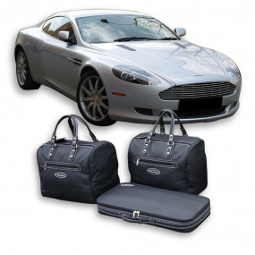 Op maat gemaakte kofferset (bagage) voor de kofferbak van Aston Martin DBS Coupe