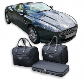 Op maat gemaakte kofferset (bagage) voor de kofferbak van Aston Martin DBS Volante