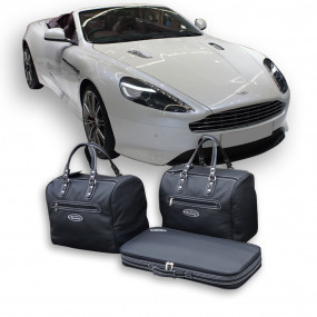 Op maat gemaakte kofferset (bagage) voor de kofferbak van Aston Martin Virage Volante