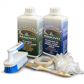 Renovo waterproofing kit for canvas hoods (soft tops)