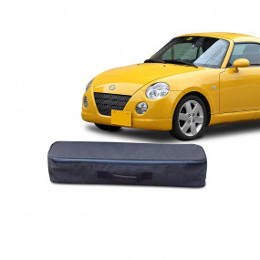 Custom luggage storage Daihatsu Copen - Valise for trunk in imitation leather and nylon