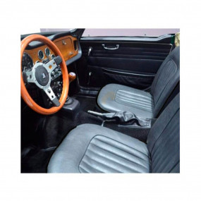 Garnitures de sièges avant simili cuir pour "Triumph Spitfire MK4 et 1500" avec appui tête 