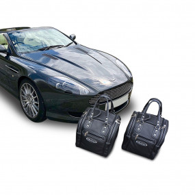 Bagagem (malas) sob medida Aston Martin DB9 Volante descapotável (bancos traseiros)