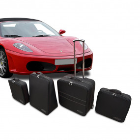 Tailor-made luggage (4 pieces) for Ferrari F430 spider