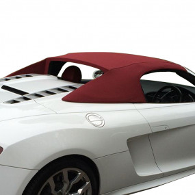 Soft top Audi R8 convertible in Mohair® cloth (2009-2015)