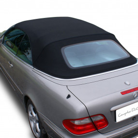 Soft top Mercedes CLK (type A208) convertible in canvas Mohair®