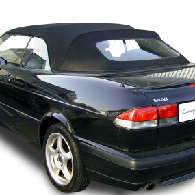 Capota macia Saab 9.3 YS3D (1998-2003) descapotável em tecido Mohair®