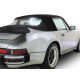 Capote auto Porsche 911 SC/Carrera cabriolet en Alpaga Twillfast avec lunette arrière en PVC
