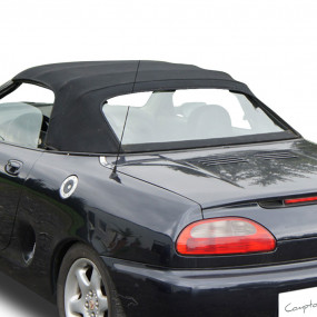 Soft top MG F convertible in canvas Mohair®