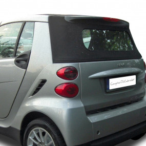 Front and back soft top Smart Fortwo 451 convertible in Alpaca Sonnenland® A+