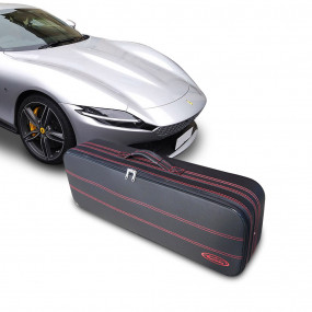 Tailor-made luggage Ferrari Roma – 1 suitcase in full leather for rear trunk