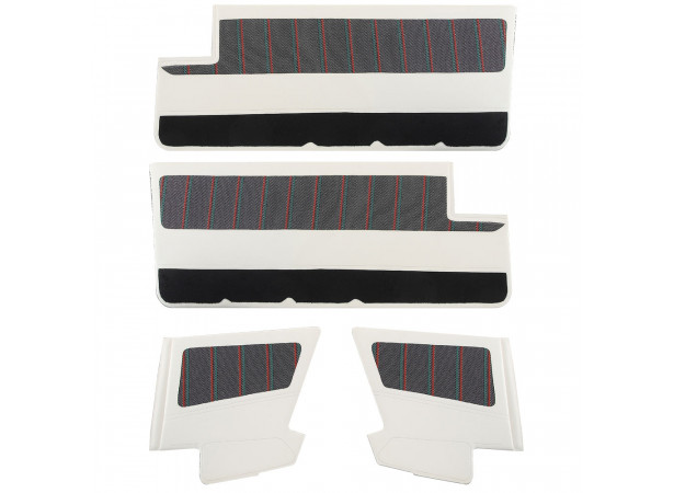 Ensemble de 4 panneaux de porte avant et arrière pour Peugeot 205 Roland Garros phase 1