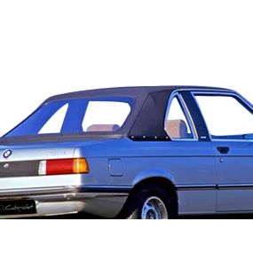 Soft top BMW Baur E21 convertible in Alpaca Sonnenland®