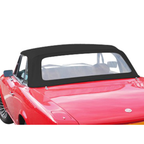 Softtop (cabriodak) Fiat 124 CS1 (1400-1600-1800) cabriolet in Alpaca Sonnenland®