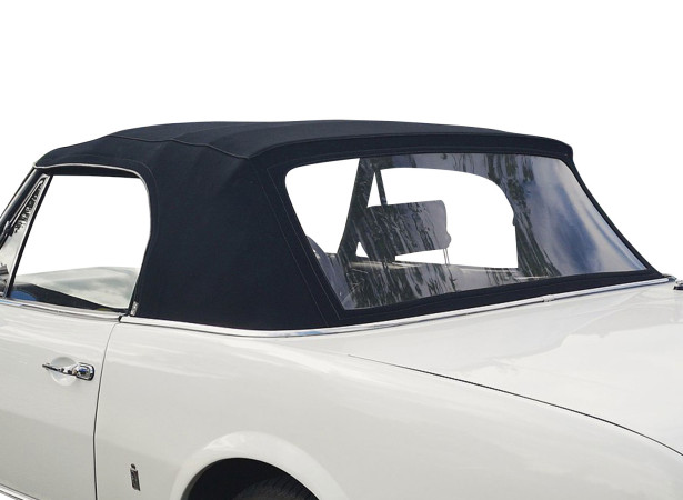Capota descapotable Peugeot 504 en Alpaca con luneta trasera de PVC