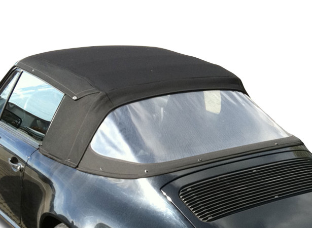 Capote auto Porsche 911 SC/Carrera cabriolet en Alpaga Sonnenland avec lunette arrière en PVC