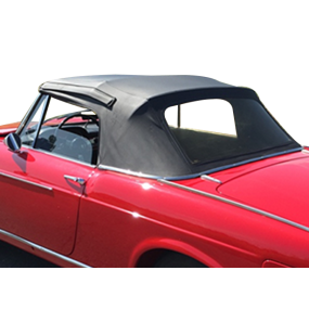 Softtop Fiat Osca 1500S 1600S cabriolet in vinyl