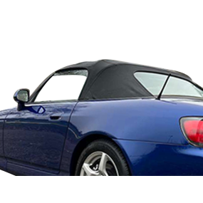 Soft top Honda S2000 in Stayfast® cloth with PVC or glass rear window