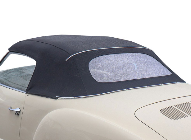 Soft top Karmann Ghia convertible in Alpaca SF with PVC rear window