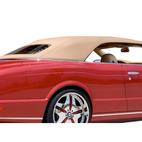 Soft top Bentley Azure convertible in Alpaca Sonnenland®