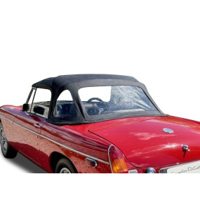 Soft top MG B (1977-1980) convertible in leather grain vinyl