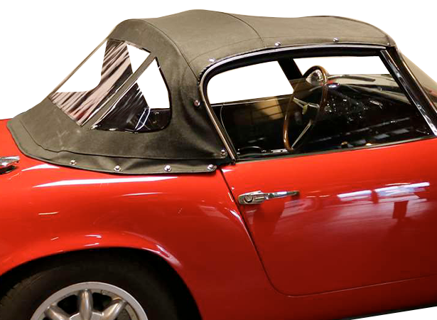 Soft top Lotus Elan S1 / S2 convertible in vinyl