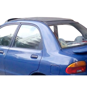 Toit ouvrant en Alpaga Sonnenland Mazda 121 découvrable
