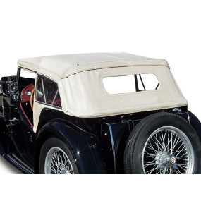Soft top MG TC convertible in Vinyl
