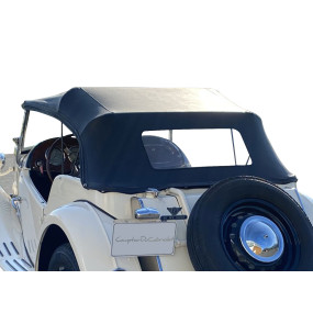 Softtop (cabriodak) MG TD (1950-1952) cabriolet in vinyl