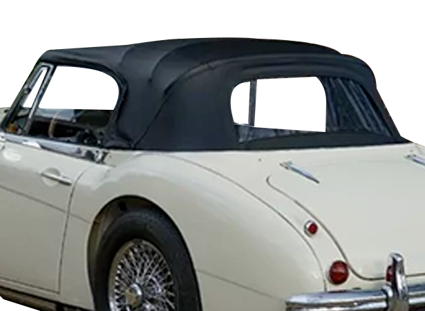 Austin Healey 3000 BJ8 convertible vinyl convertible soft top with PVC rear window
