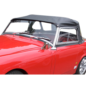 Soft top Austin Healey Sprite MK2 convertible in Stayfast® cloth