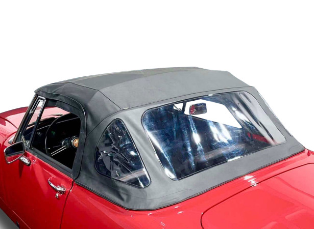 Capota MG Midget MK3 descapotable en Vinilo con luneta trasera en PVC