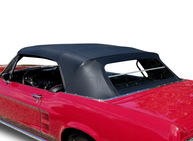 Ford Mustang converteerbare vinyl autokap met PVC achterruit