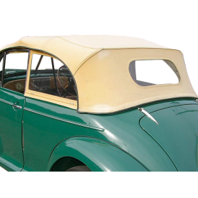 Soft top Morris Minor convertible in vinyl