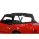 Capote auto Triumph Spitfire MK2 cabriolet en Vinyle avec lunette arrière en PVC